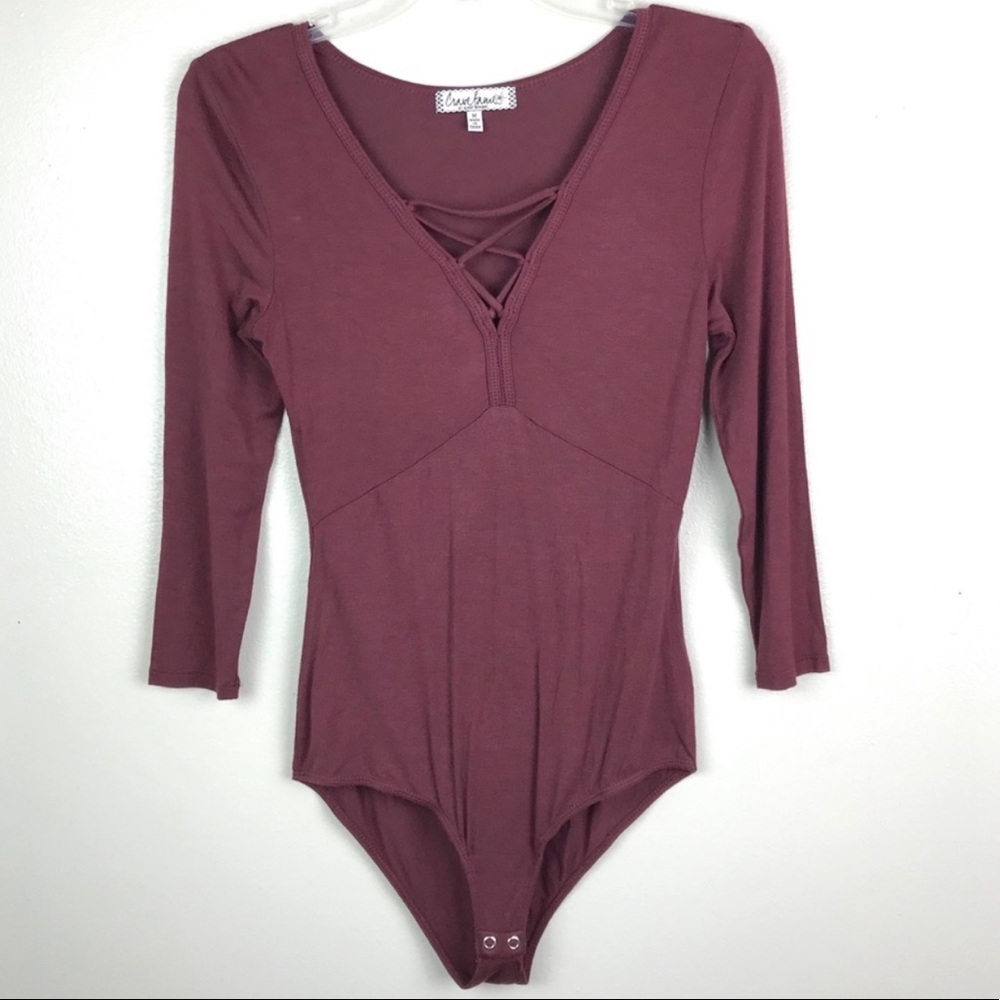 Almost Famous Crave Fame | Bodysuit Cage Neck XS
